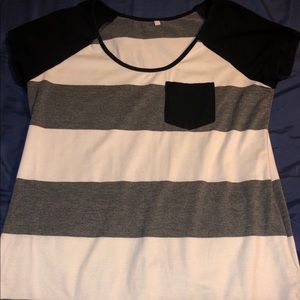 Striped Short Sleeve